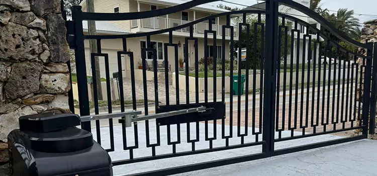 Swing Gate Opener with Keypad Safety Harbor